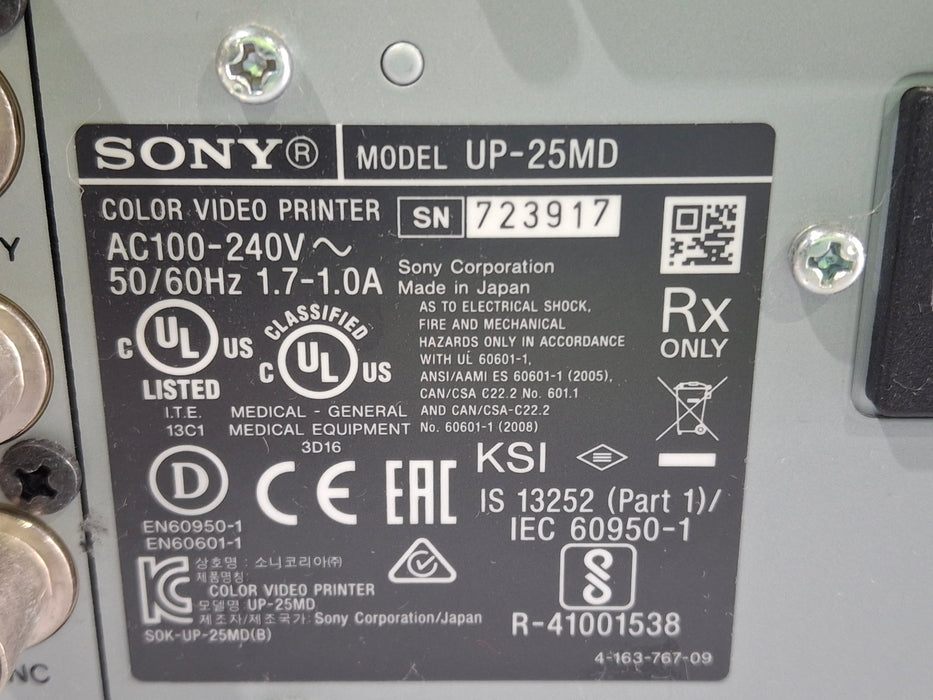 Sony UP-25MD Imager / Printer