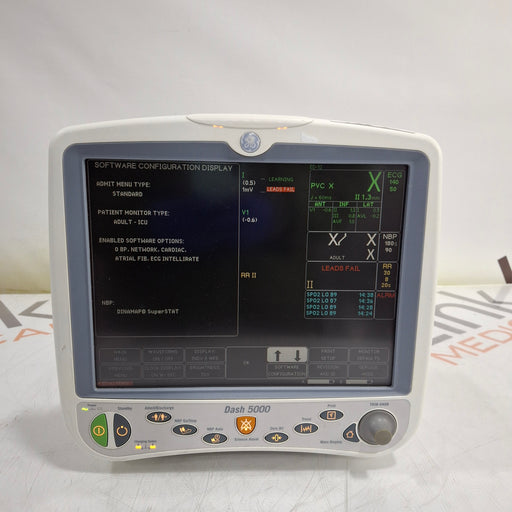 GE Healthcare GE Healthcare Dash 5000 - GE/Nellcor SpO2 Patient Monitor Patient Monitors reLink Medical