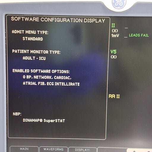 GE Healthcare GE Healthcare Dash 5000 - GE/Nellcor SpO2 Patient Monitor Patient Monitors reLink Medical