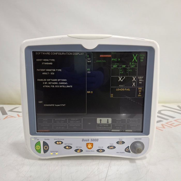 GE Healthcare GE Healthcare Dash 5000 - GE/Nellcor SpO2 Patient Monitor Patient Monitors reLink Medical