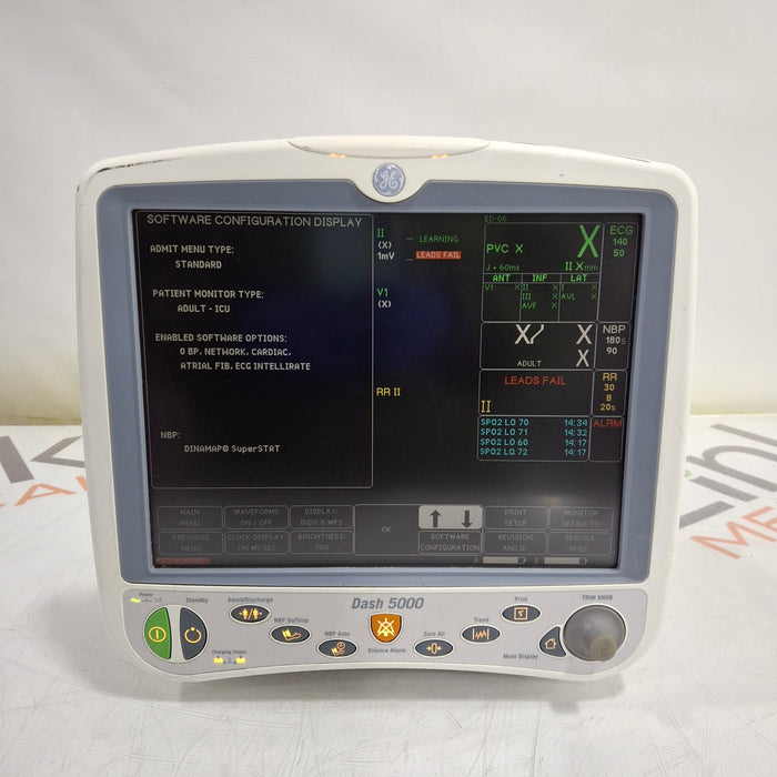 GE Healthcare GE Healthcare Dash 5000 - GE/Nellcor SpO2 Patient Monitor Patient Monitors reLink Medical