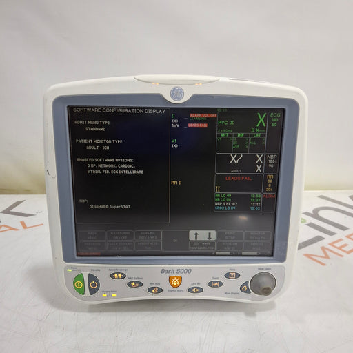 GE Healthcare GE Healthcare Dash 5000 - GE/Nellcor SpO2 Patient Monitor Patient Monitors reLink Medical