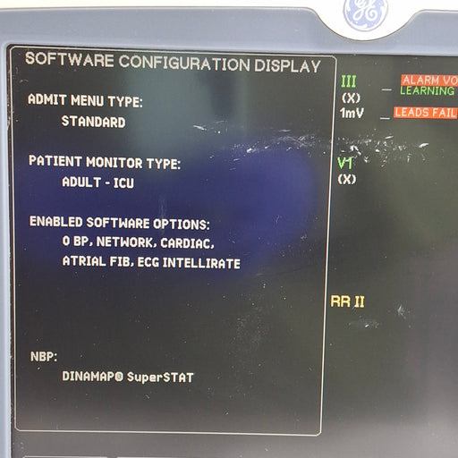 GE Healthcare GE Healthcare Dash 5000 - GE/Nellcor SpO2 Patient Monitor Patient Monitors reLink Medical
