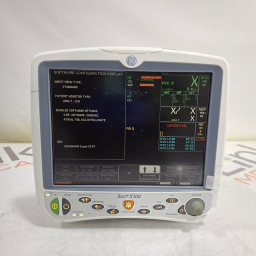GE Healthcare GE Healthcare Dash 5000 - GE/Nellcor SpO2 Patient Monitor Patient Monitors reLink Medical