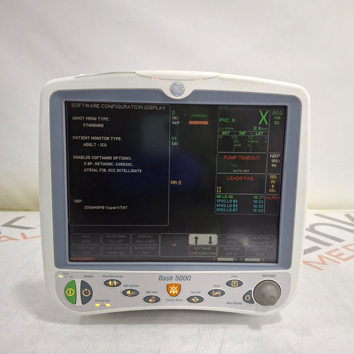 GE Healthcare GE Healthcare Dash 5000 - GE/Nellcor SpO2 Patient Monitor Patient Monitors reLink Medical