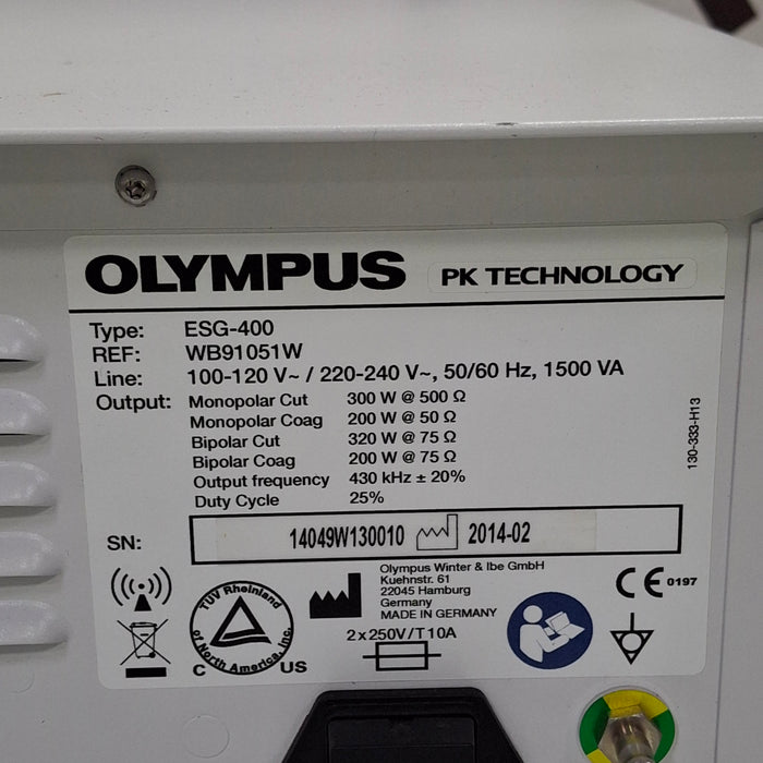 Olympus Olympus ESG-400 Thunderbeat Electrosurgical Unit Electrosurgical Units reLink Medical