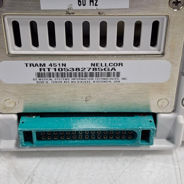 GE Healthcare GE Healthcare TRAM 451N Multiparameter Module - Nellcor SpO2 Patient Monitors reLink Medical