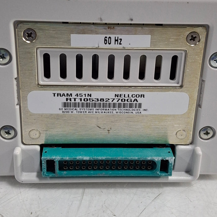 GE Healthcare GE Healthcare TRAM 451N Multiparameter Module - Nellcor SpO2 Patient Monitors reLink Medical