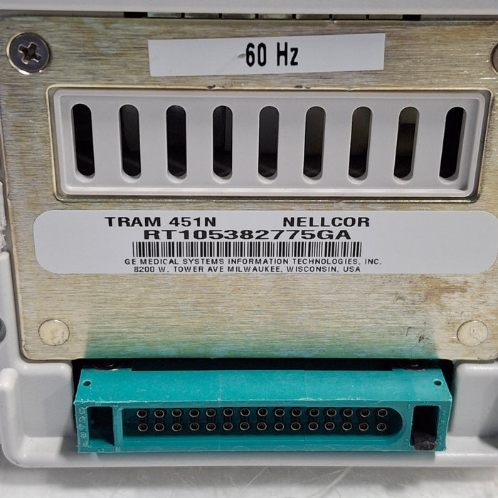 GE Healthcare GE Healthcare TRAM 451N Multiparameter Module - Nellcor SpO2 Patient Monitors reLink Medical