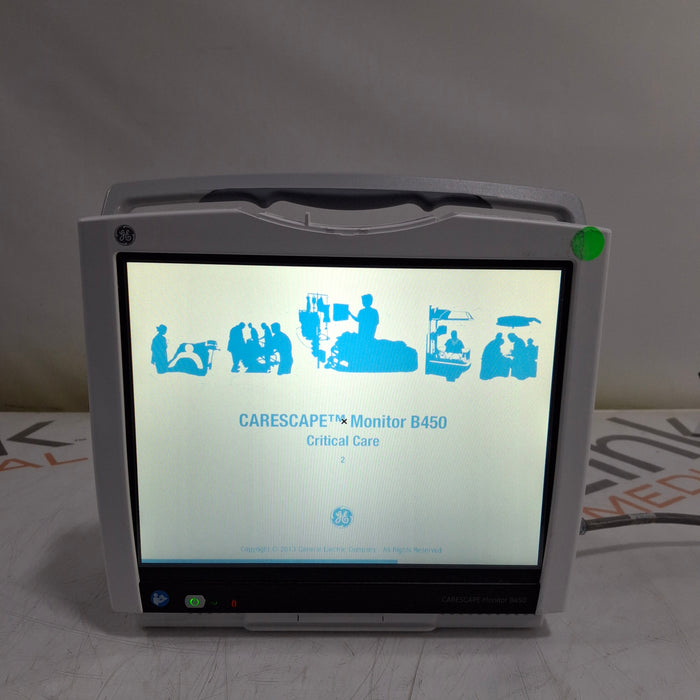 GE Healthcare GE Healthcare Carescape B450 Critical Care Patient Monitor Patient Monitors reLink Medical