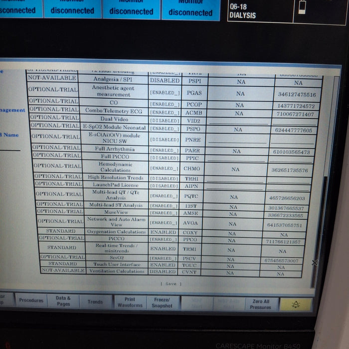GE Healthcare GE Healthcare Carescape B450 Critical Care Patient Monitor Patient Monitors reLink Medical