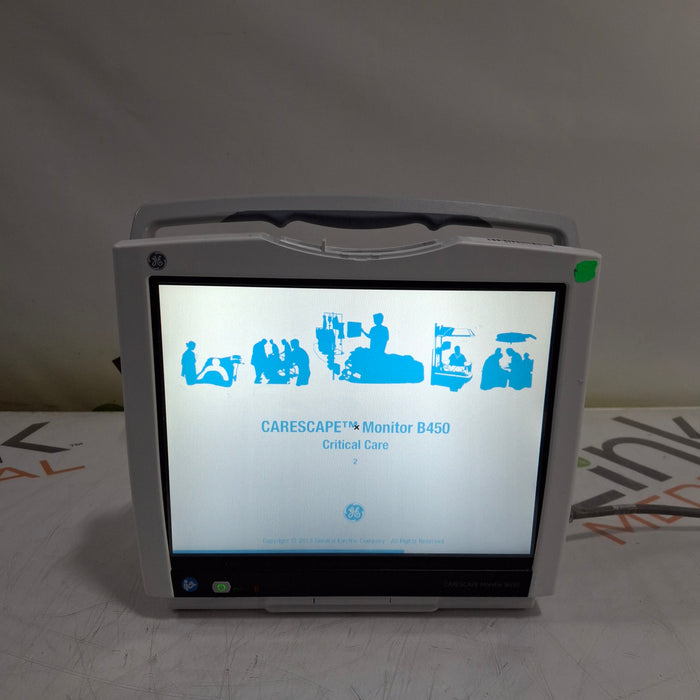 GE Healthcare GE Healthcare Carescape B450 Critical Care Patient Monitor Patient Monitors reLink Medical