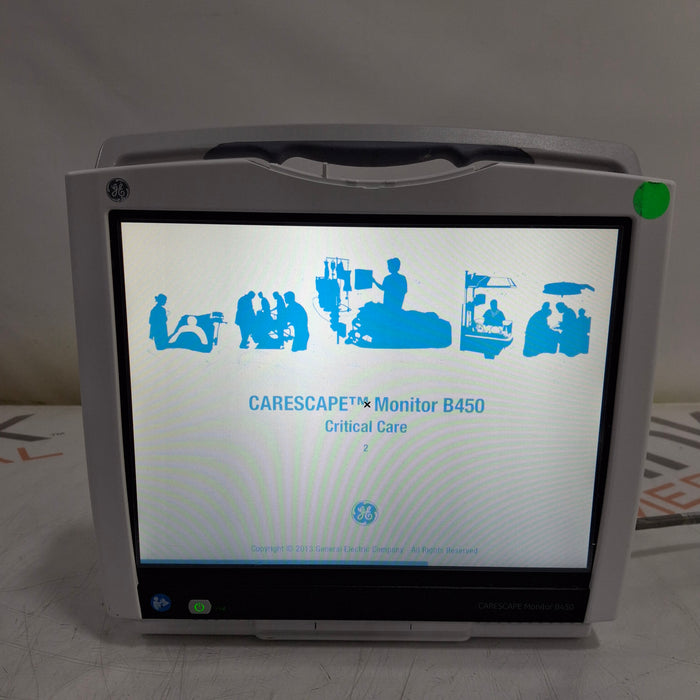 GE Healthcare GE Healthcare Carescape B450 Critical Care Patient Monitor Patient Monitors reLink Medical