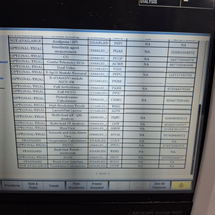 GE Healthcare GE Healthcare Carescape B450 Critical Care Patient Monitor Patient Monitors reLink Medical
