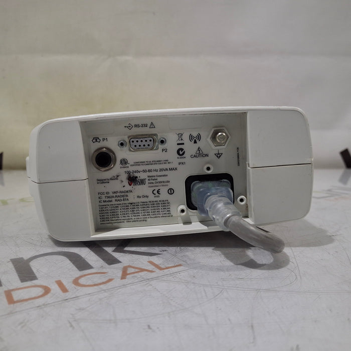 Masimo Masimo Rad 87 Rainbow Set Pulse Oximeter Patient Monitors reLink Medical