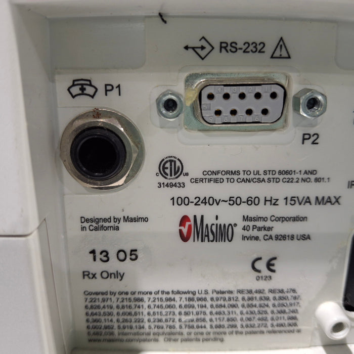 Masimo Masimo Rad 87 Rainbow Set Pulse Oximeter Patient Monitors reLink Medical