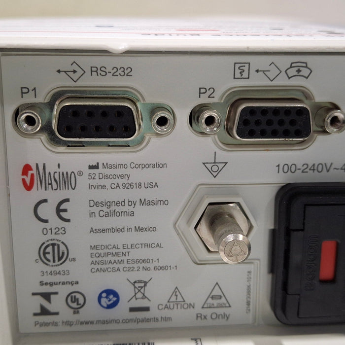 Masimo Masimo Radical 7 Pulse Oximeter w/ Base Patient Monitors reLink Medical