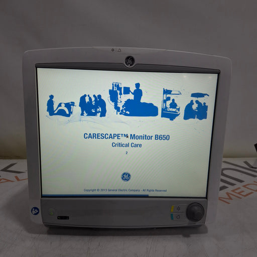 GE Healthcare GE Healthcare Carescape B650 Critical Care Patient Monitor Patient Monitors reLink Medical