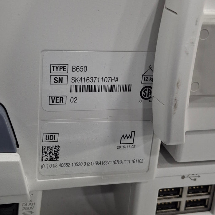 GE Healthcare GE Healthcare Carescape B650 Critical Care Patient Monitor Patient Monitors reLink Medical