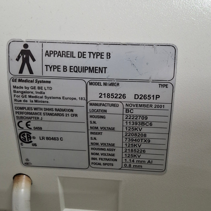 GE Healthcare GE Healthcare Digital AMX 4 Plus Portable X-Ray Unit X-Ray Equipment reLink Medical
