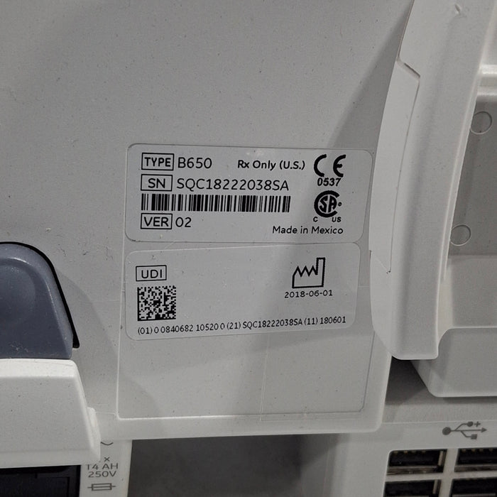 GE Healthcare GE Healthcare Carescape B650 Critical Care Patient Monitor Patient Monitors reLink Online