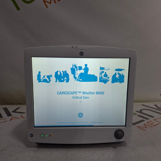 GE Healthcare GE Healthcare Carescape B650 Critical Care Patient Monitor Patient Monitors reLink Medical