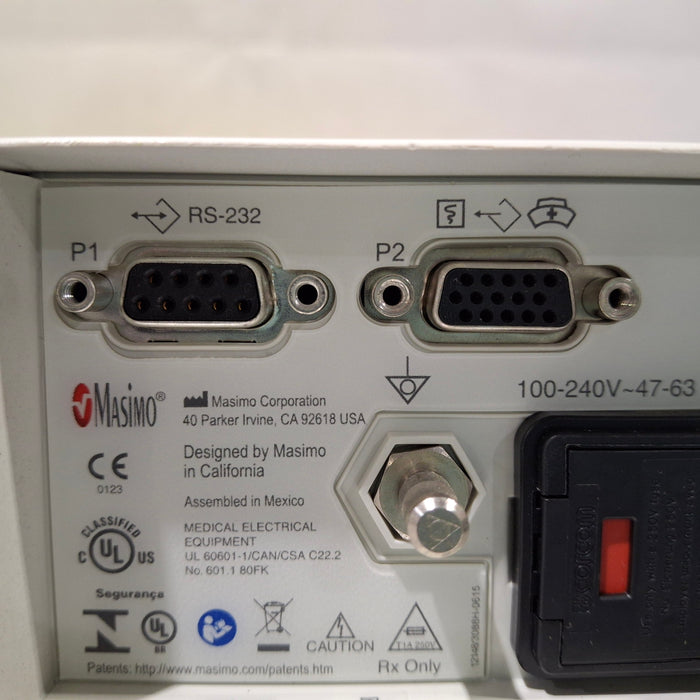 Masimo Masimo Radical 7 Pulse Oximeter w/ Base Patient Monitors reLink Medical