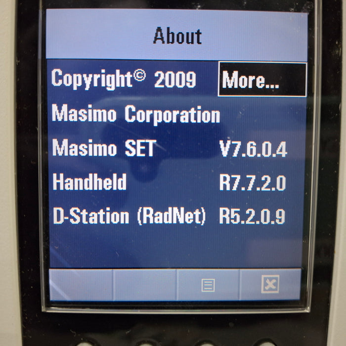 Masimo Masimo Radical 7 Pulse Oximeter w/ Base Patient Monitors reLink Medical