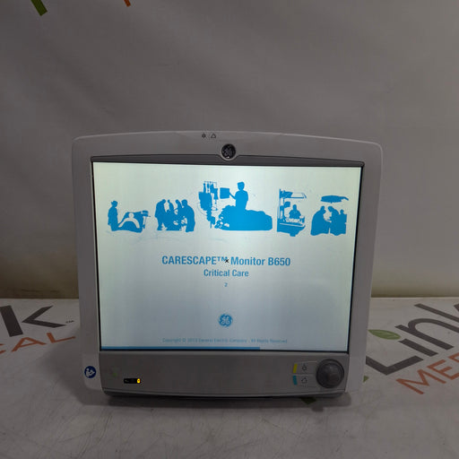 GE Healthcare GE Healthcare Carescape B650 Critical Care Patient Monitor Patient Monitors reLink Medical