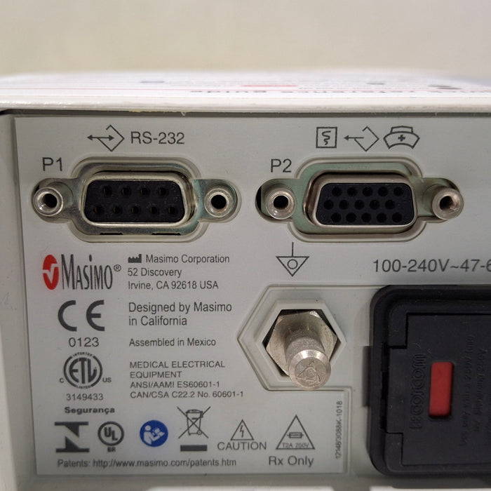 Masimo Masimo Radical 7 Pulse Oximeter w/ Base Patient Monitors reLink Medical