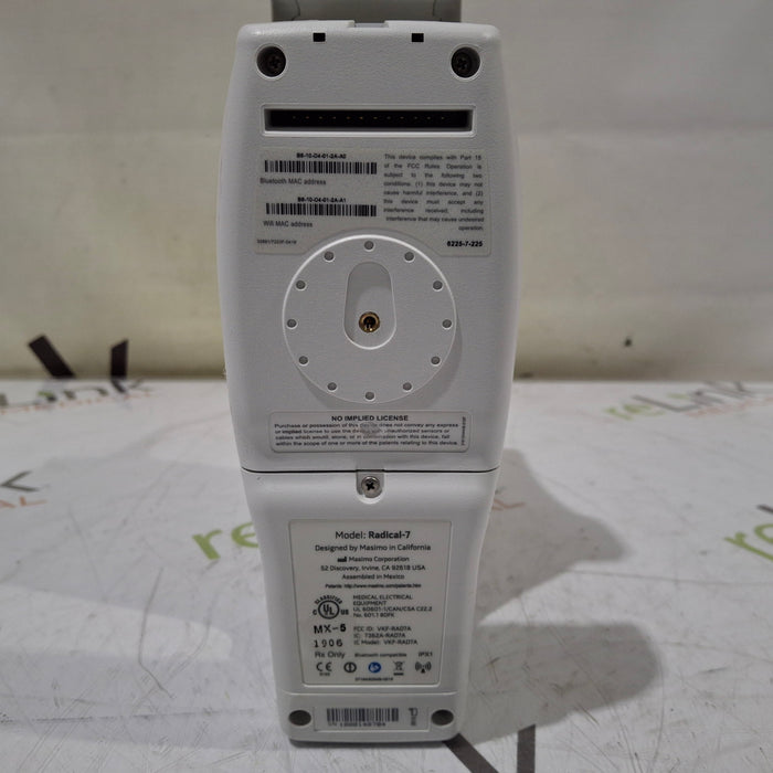 Masimo Masimo Radical 7 Pulse Oximeter w/ Base Patient Monitors reLink Medical
