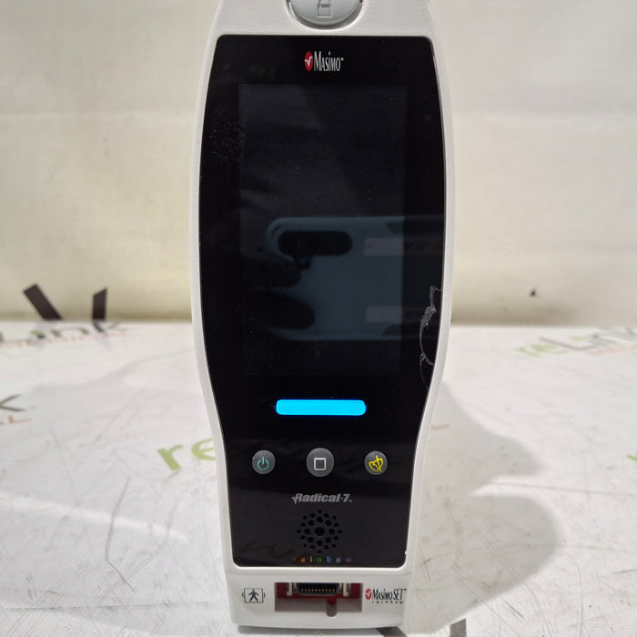 Masimo Masimo Radical 7 Pulse Oximeter w/ Base Patient Monitors reLink Medical