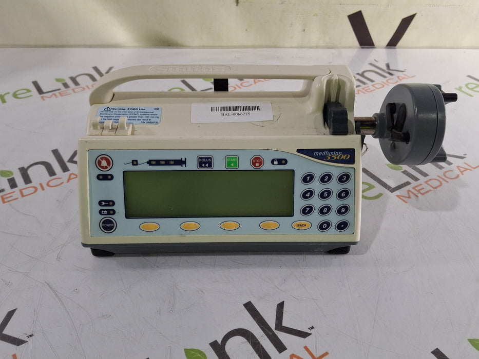 Smiths Medical Smiths Medical Medfusion 3500 Version 4 Syringe Infusion Pump Infusion Pump reLink Medical