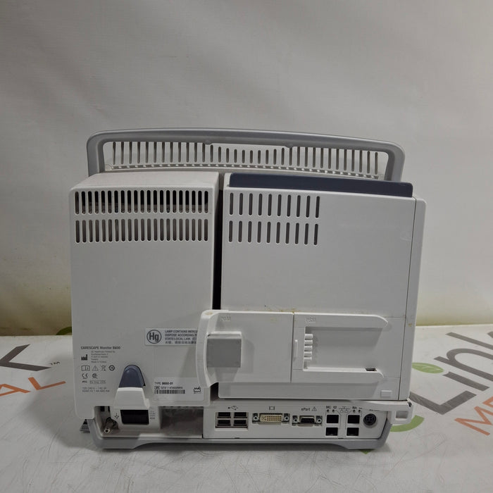 GE Healthcare GE Healthcare Carescape B650 Emergency Care Patient Monitor Patient Monitors reLink Medical
