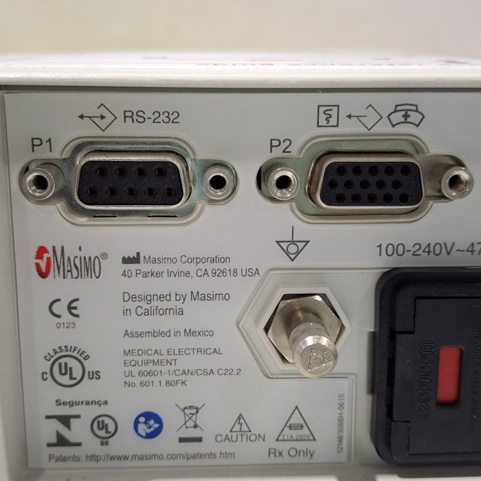 Masimo Masimo Radical 7 Pulse Oximeter w/ Base Patient Monitors reLink Medical