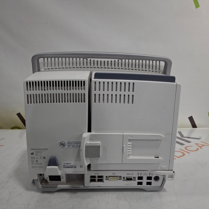 GE Healthcare GE Healthcare Carescape B650 Emergency Care Patient Monitor Patient Monitors reLink Medical