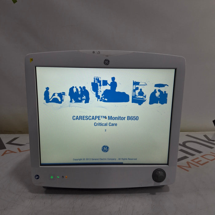 GE Healthcare GE Healthcare Carescape B650 Critical Care Patient Monitor Patient Monitors reLink Medical