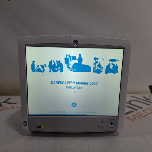 GE Healthcare GE Healthcare Carescape B650 Critical Care Patient Monitor Patient Monitors reLink Medical
