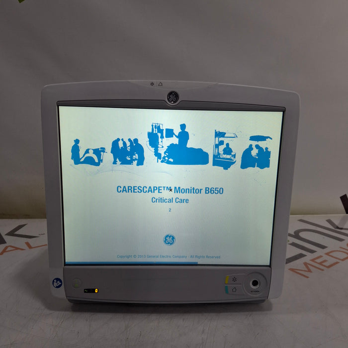 GE Healthcare GE Healthcare Carescape B650 Critical Care Patient Monitor Patient Monitors reLink Medical