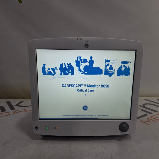 GE Healthcare GE Healthcare Carescape B650 Critical Care Patient Monitor Patient Monitors reLink Medical