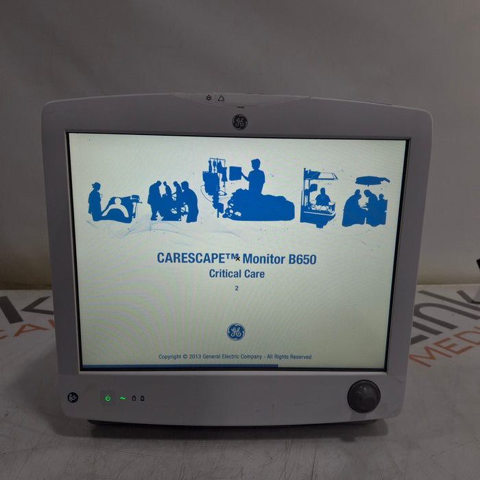 GE Healthcare GE Healthcare Carescape B650 Critical Care Patient Monitor Patient Monitors reLink Online