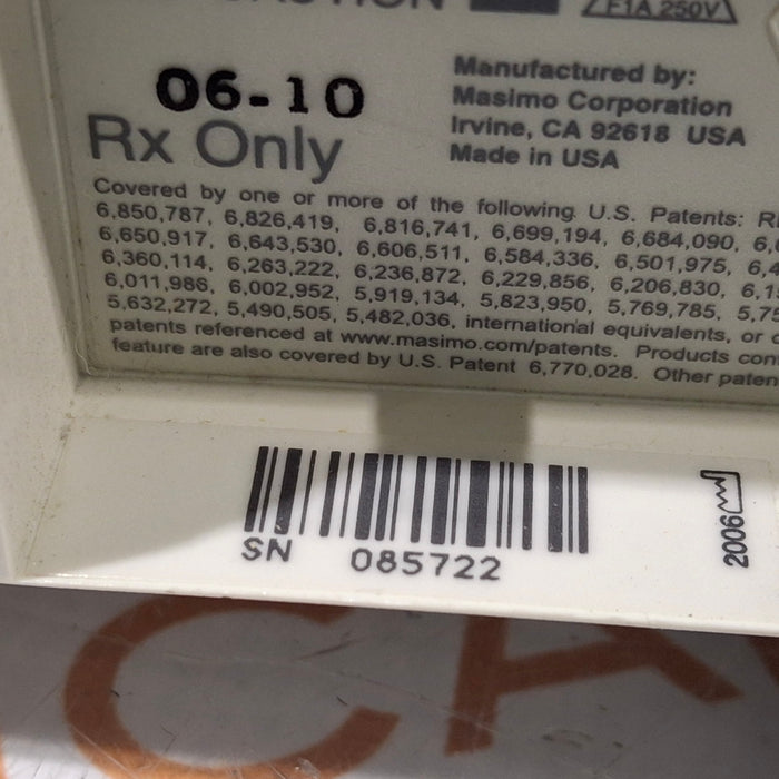 Masimo Masimo Radical 7 Pulse Oximeter w/ Base Patient Monitors reLink Medical