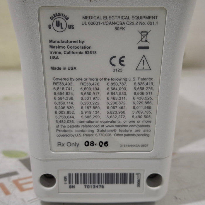 Masimo Masimo Radical 7 Pulse Oximeter w/ Base Patient Monitors reLink Medical