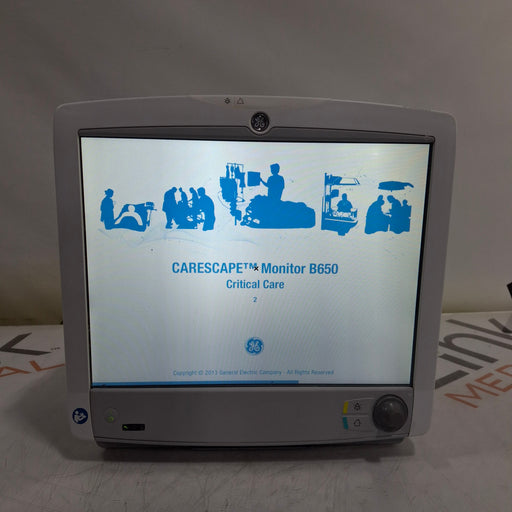 GE Healthcare GE Healthcare Carescape B650 Critical Care Patient Monitor Patient Monitors reLink Medical