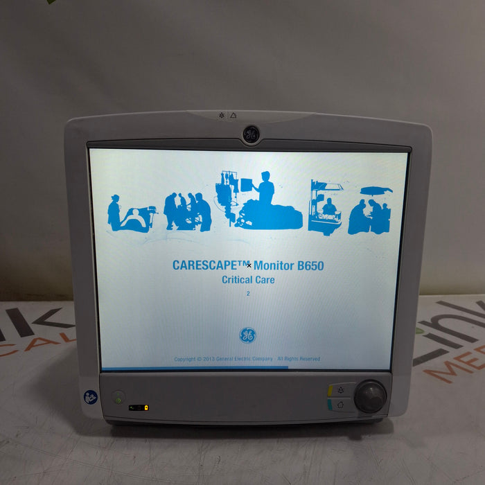GE Healthcare GE Healthcare Carescape B650 Critical Care Patient Monitor Patient Monitors reLink Medical