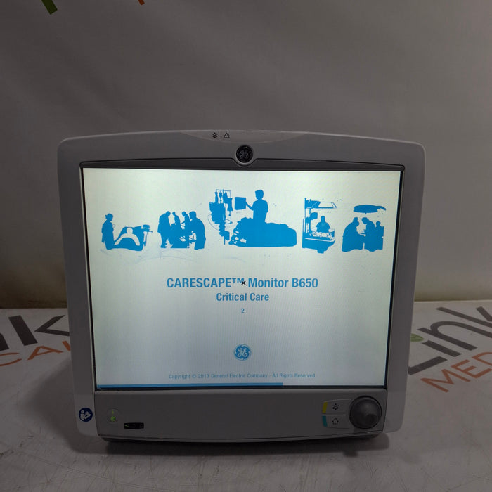 GE Healthcare GE Healthcare Carescape B650 Critical Care Patient Monitor Patient Monitors reLink Medical
