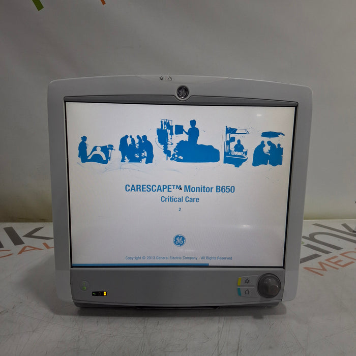 GE Healthcare GE Healthcare Carescape B650 Critical Care Patient Monitor Patient Monitors reLink Medical