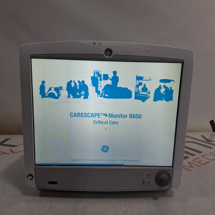GE Healthcare GE Healthcare Carescape B650 Critical Care Patient Monitor Patient Monitors reLink Medical