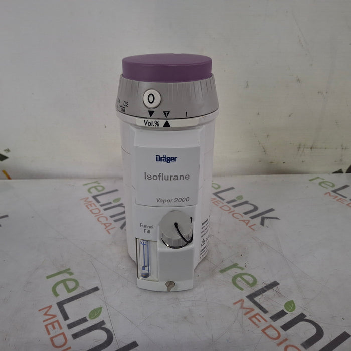 Draeger Medical Draeger Medical Vapor 2000 Isoflurane Vaporizer Anesthesia reLink Medical