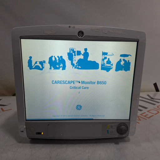GE Healthcare GE Healthcare Carescape B650 Critical Care Patient Monitor Patient Monitors reLink Medical